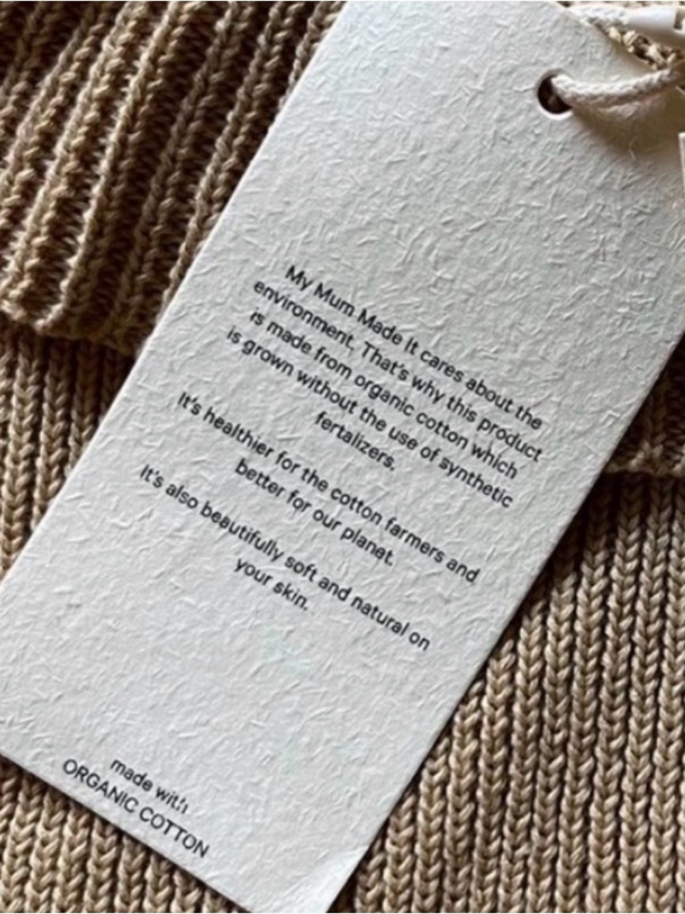 My Mum Made it- Soft Knit Off the Shoulder Top - Picture 7 of 7